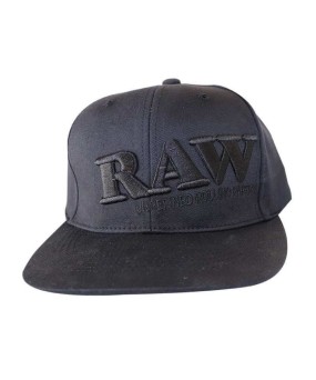 Raw Gorra Black Logo...