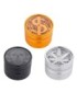 Grinder Polinizador Metal Dolar Leaf & Skull 63 mm