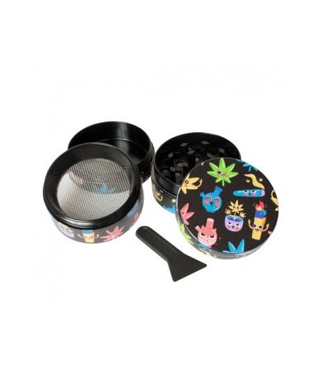 Grinder 4 partes - Weedmoji 40mm