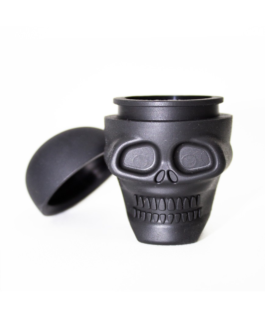 Bote Silicona 6ml Black Skull 25x30mm