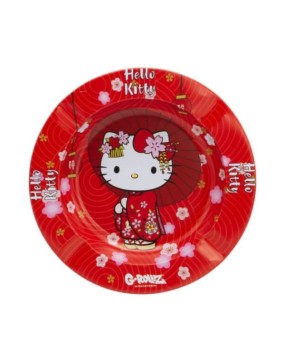 Cenicero Metal Hello Kitty Kimono Red