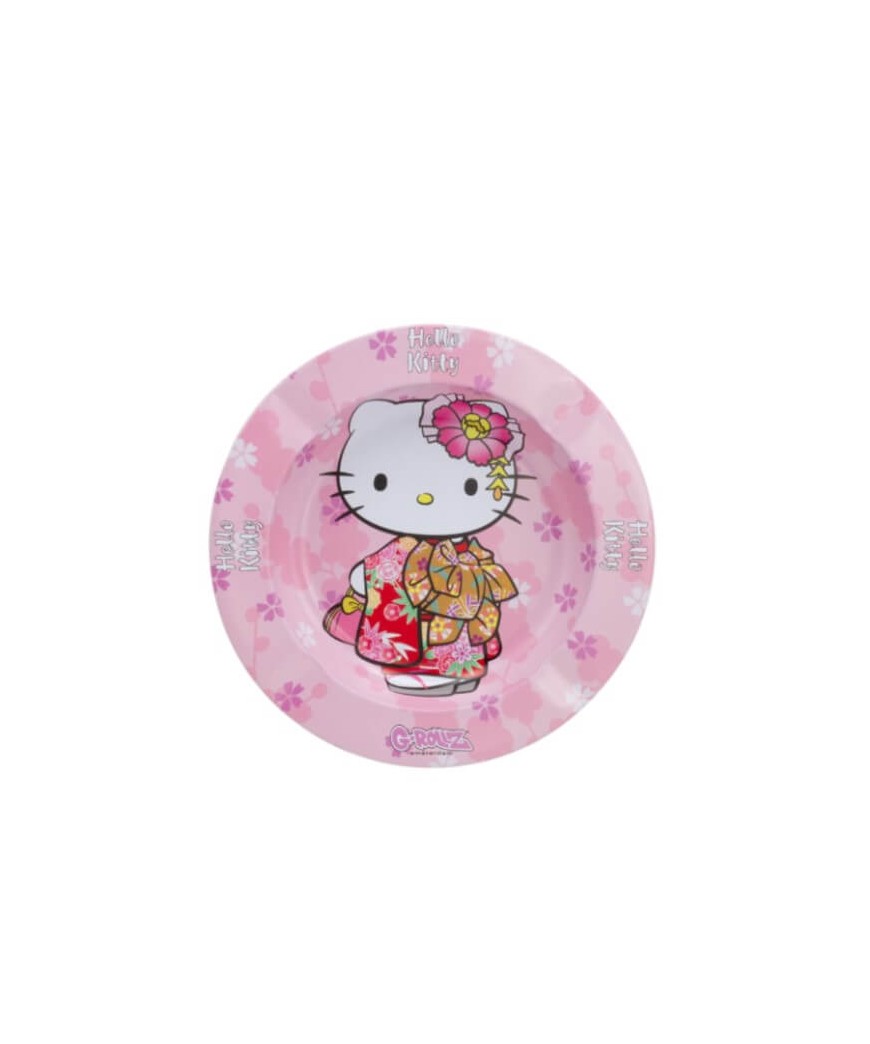 Cenicero Metal Hello Kitty Kimono Pink