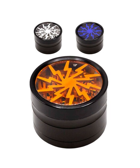 Grinder Polinizador Metal Rayo 63mm