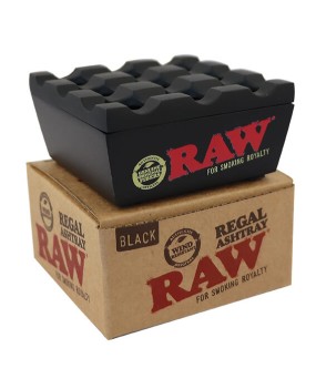 Raw Cenicero Regal Black