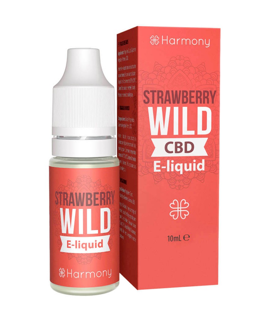E-liquid con CBD Strawberry Wild 10ml