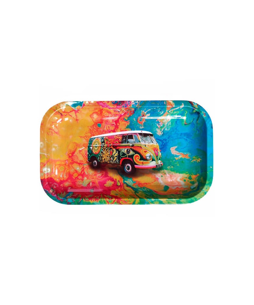 Bandeja Metal 27x16 cm - Volkswagen Hippie