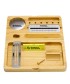 Bandeja de Fumador G-Rollz Bamboo Premium 22x25 cm