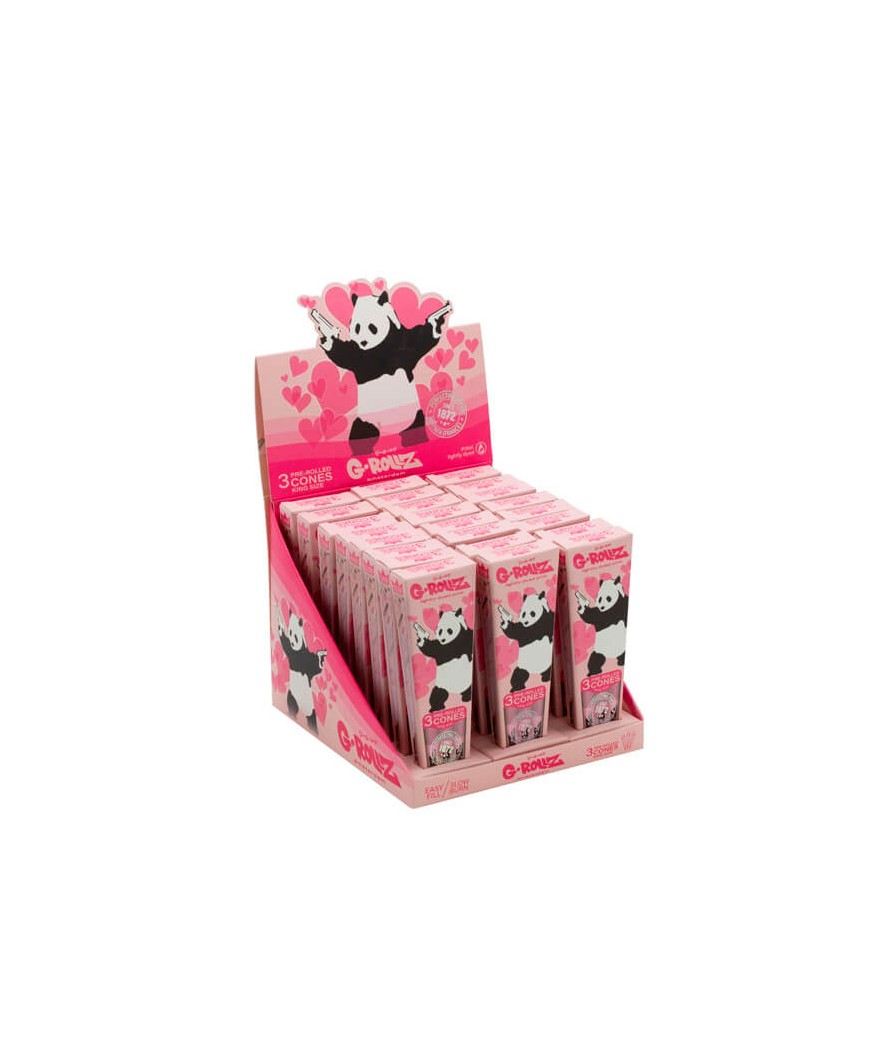 Cones G-Rollz K.S. 3 ud Panda Gunnin Pink