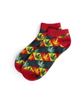Calcetines Cannabicos Mujer Cortos Rasta