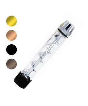 Pipa Metal & Cristal Twisty Blunt 7P Clone