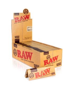 Papel Raw Classic Single Wide