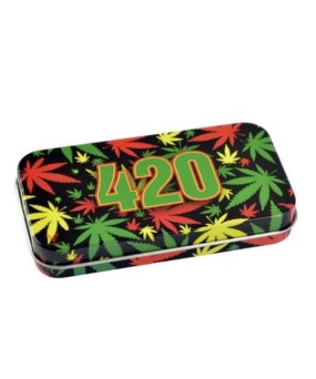 Caja Rasta Leaves 420