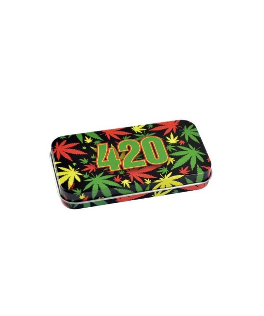 Caja Rasta Leaves 420