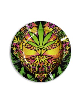 Cenicero Metal Basic Leaf 13.5 cm Weed