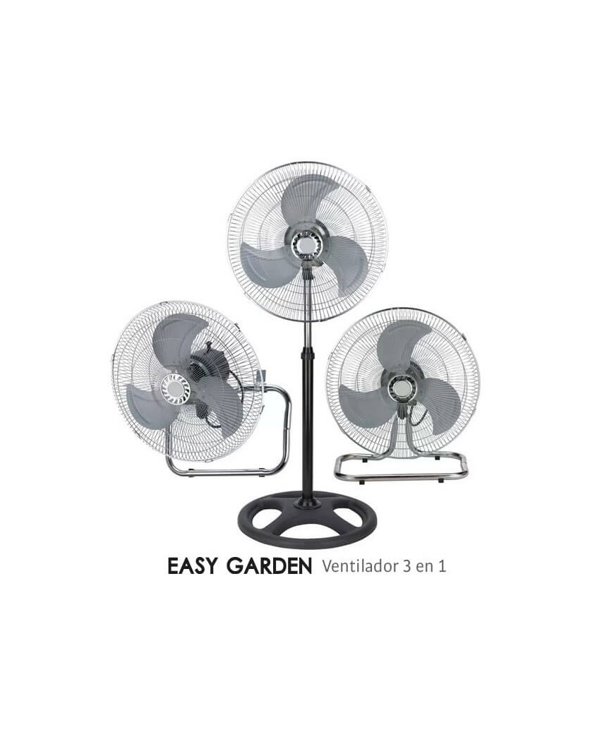 Ventilador 3x1 Easy Garden Industri. x 2 ud. 50 cm. 70 w