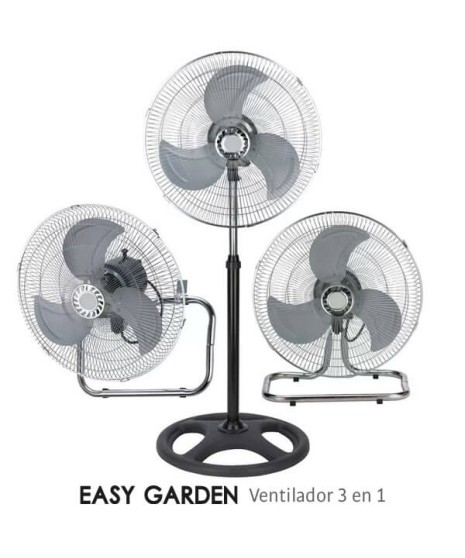 Ventilador 3x1 Easy Garden Industri. x 2 ud. 50 cm. 70 w