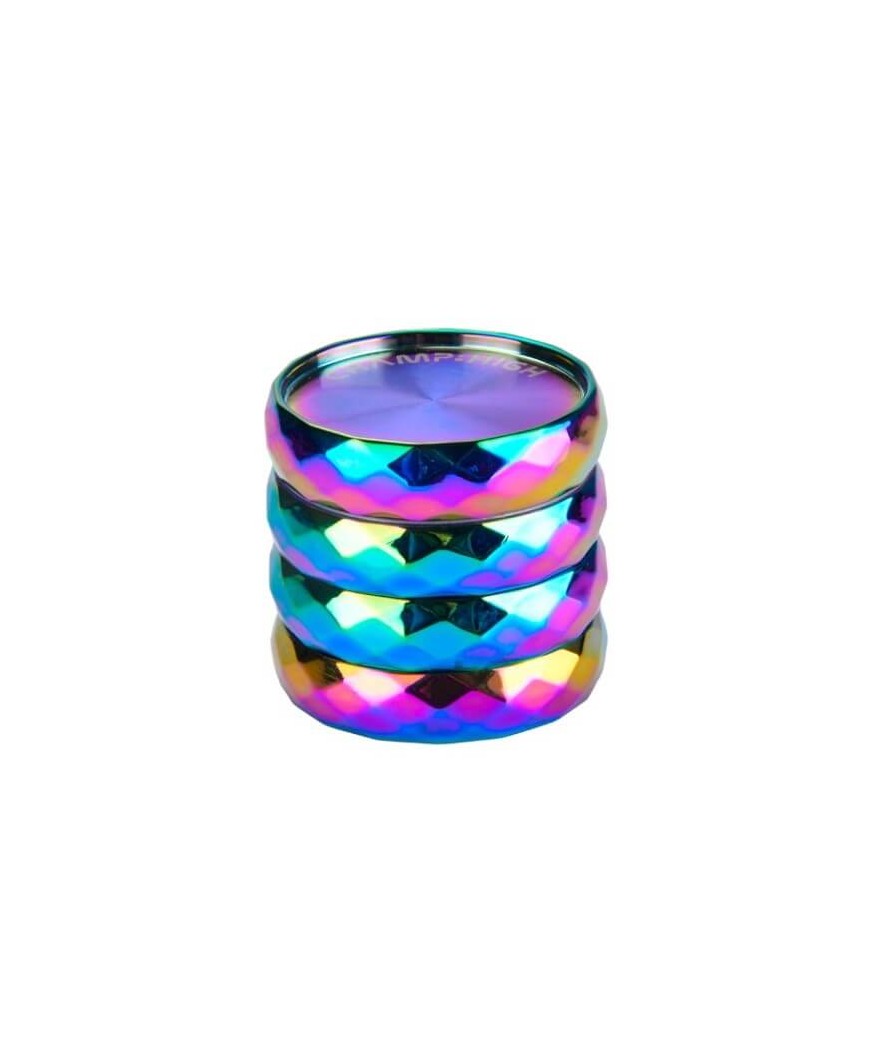 Grinder Polinizador Metal Rainbow Diamond 40 mm
