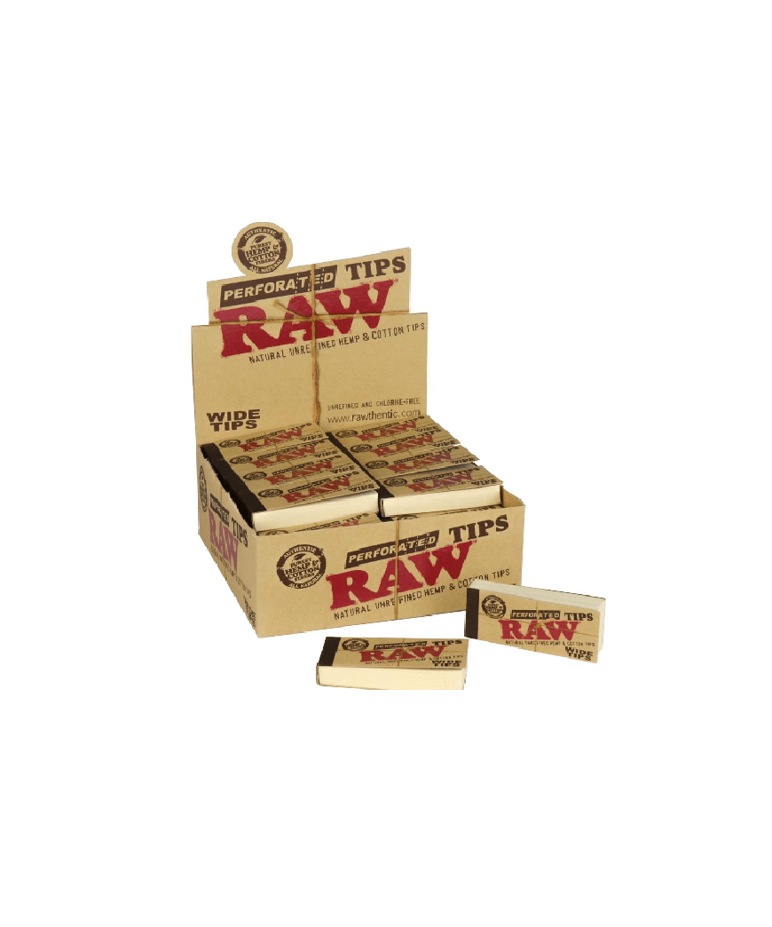 Filtros Raw Tips Organico Perforado