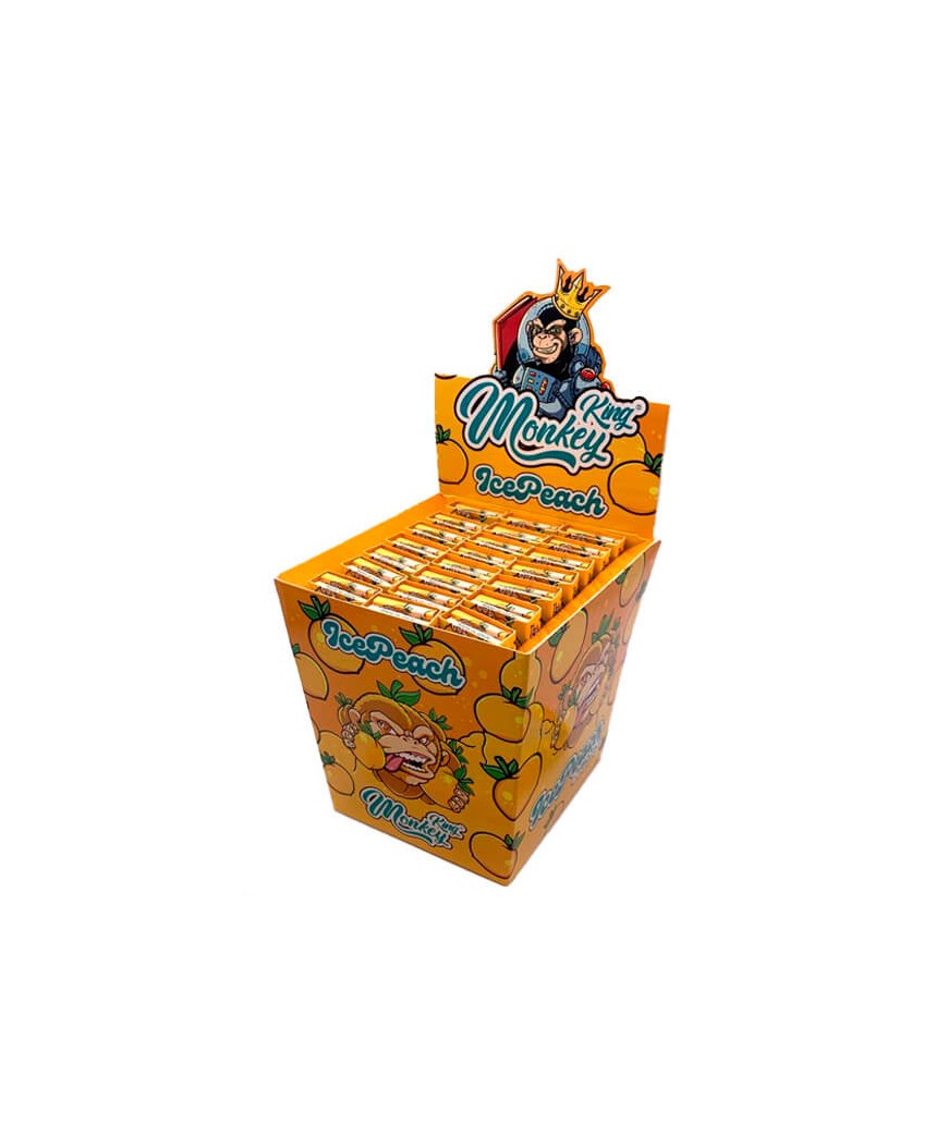 Papel Monkey King Size Slim & Tips Smell Peach