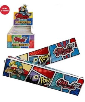 Papel Monkey King Size Slim & Tips Superhero