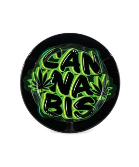 Cenicero de Metal Cannabis
