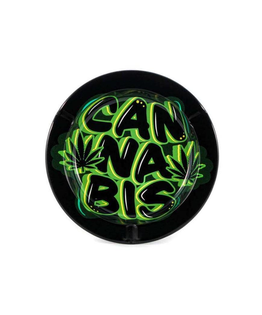 Cenicero de Metal Cannabis