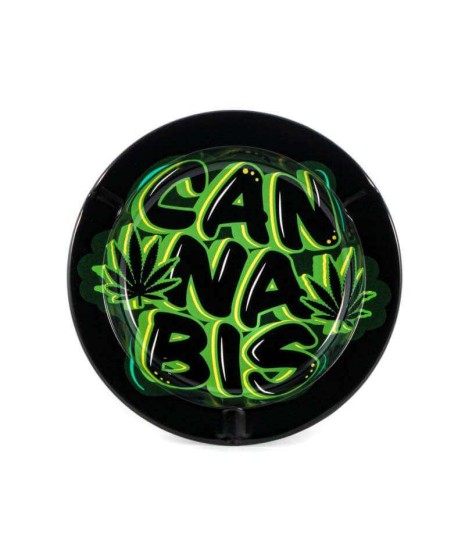 Cenicero de Metal Cannabis