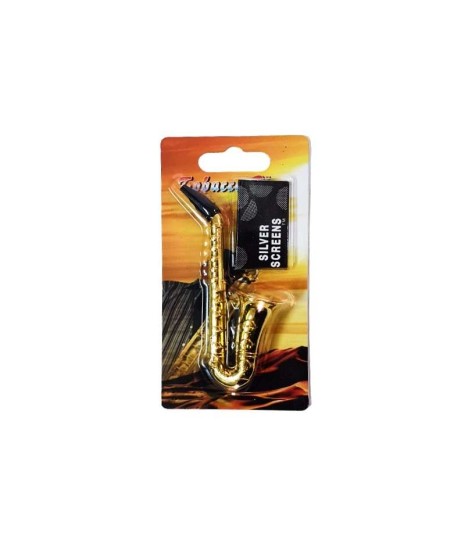 Pipa de Metal Saxofon 9.5cm y Rejillas