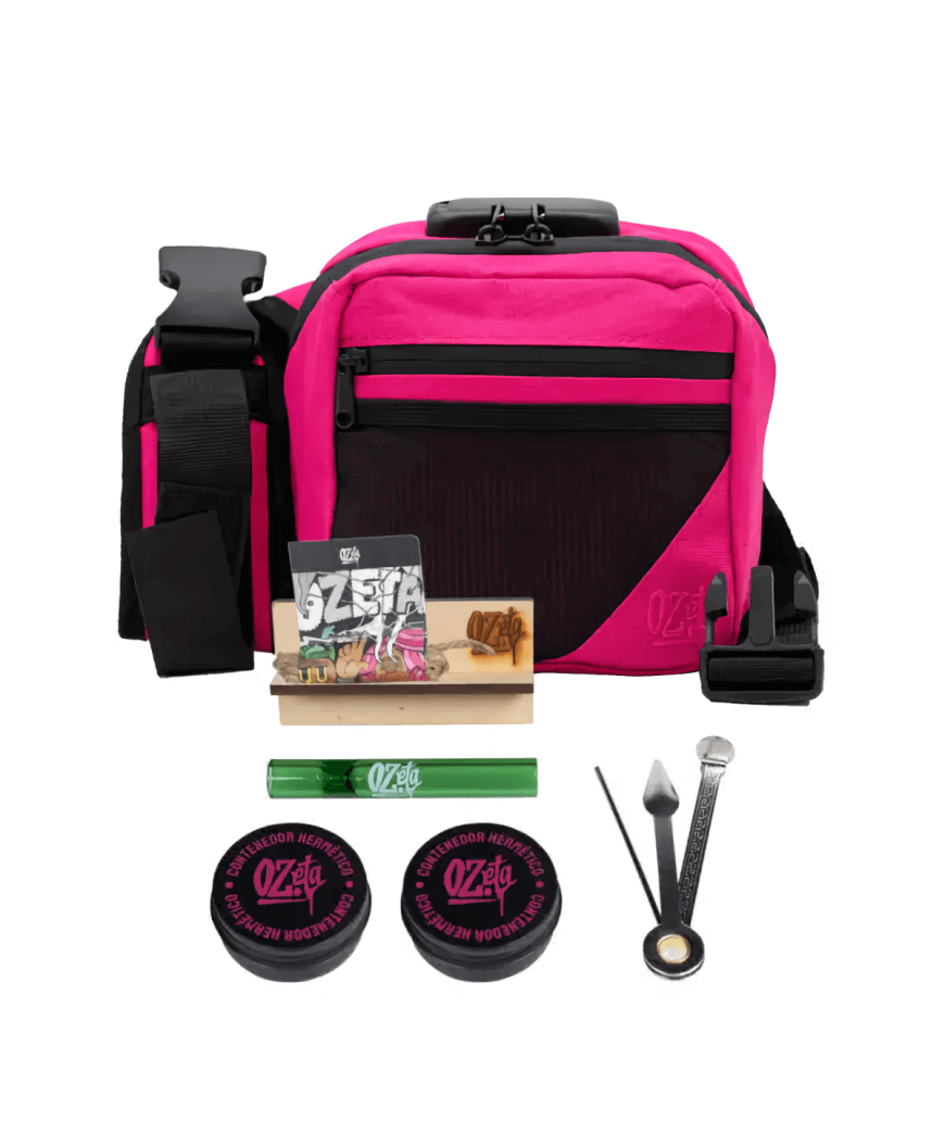 Bolsa banano anti olor rosa con clave  Ozeta