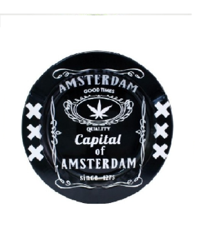 Cenicero Metal Amsterdam Good Times 13.5 cm.