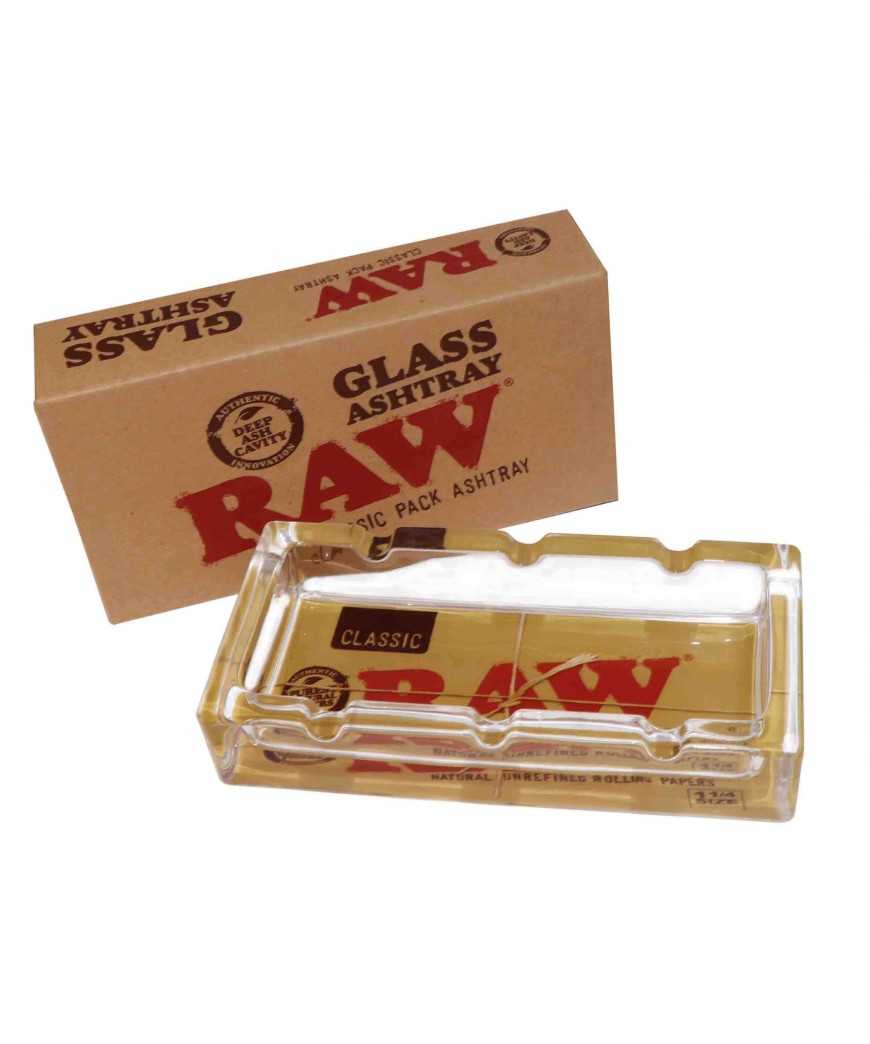 Raw Pack Cenicero Cristal
