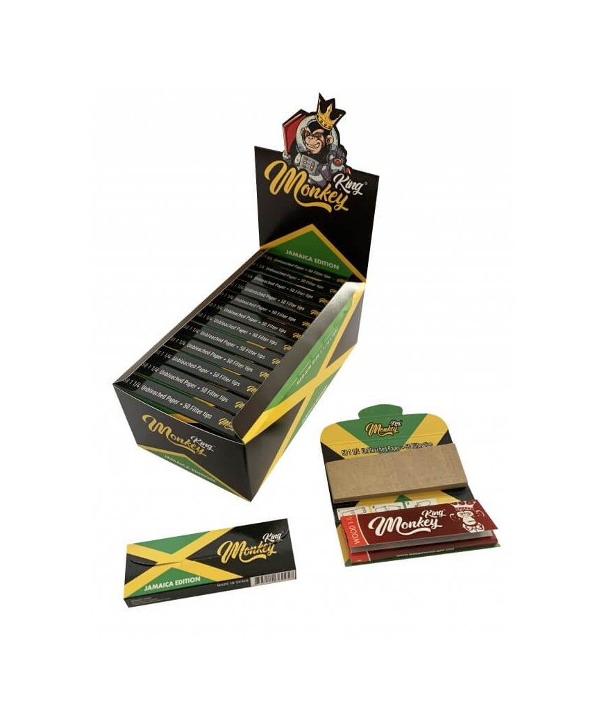 Papel Monkey King Pack  1.1/4 Jamaica