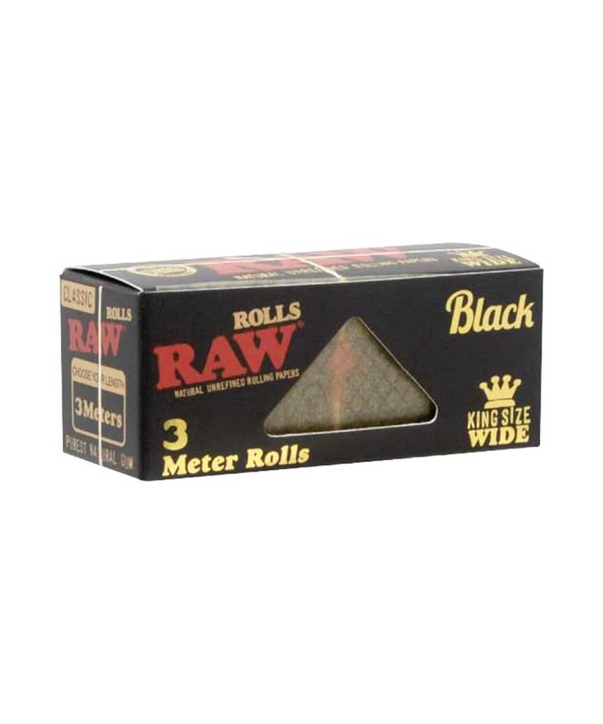 Raw Black Rolls 3m