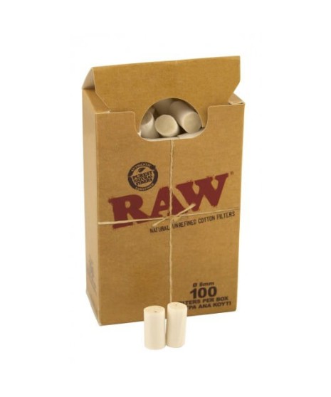 Raw Filtros Regulares 8mm (100 uds)
